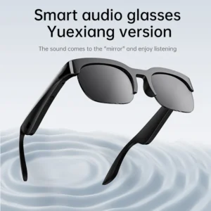 S2dd099b9b7d542bda5cd182a0380d46d3.webp Smart Glasses Wireless Bluetooth 6.0 Stereo Headphones Call Music Outdoor Cycling Sunglasses Voice Control HIFI Anti-UV Glasses