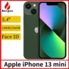 iPhone 13 mini Original Used Cell Phone 128GB 256GB 512GB ROM A15 IOS 5G Face ID 5.4 inch OLED Screen NFC 12MP Unlocked