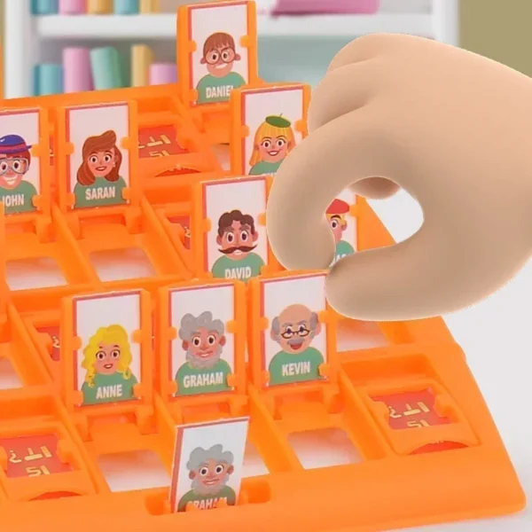 S2fa3b505c5e84235a02bbad620638f5c4.webp Guess Who I Am Board Game Parent-child Interaction Toy Logical Reasoning CHILDREN'S Puzzle Guess Me You My Character Chessboard