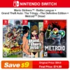Juegos Nintendo Switch Ofertas Games Bundle Deals GTA Metroid Dread Mario Battle League Xenoblade 3 Buy 2 Games Save,3 Save 