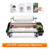 A3 UV DTF printer laminator, transfer A film to B film hot and cold laminator, roller laminating machine, Panas Dingin laminator