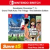 Juegos Nintendo Switch Ofertas Games Bundle Deals GTA Metroid Dread Mario Battle League Xenoblade 3 Buy 2 Games Save,3 Save 