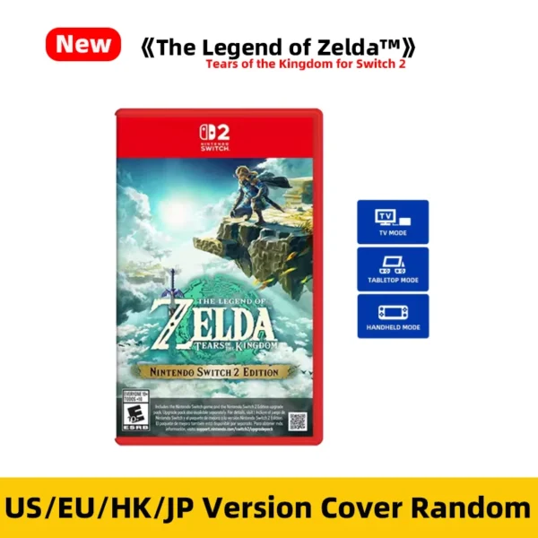 New Nintendo Switch 2 Edition The Legend of Zelda™ Tears of the Kingdom Nintendo Physical Game Card for Switch 2