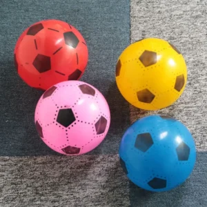 S341708d0aaf6428ebf1c33541b68958aM.webp Inflatable Football Kids Sports Beach Ball Elastic Rubber Children Toy Balls Outdoor Games Beach Sport Ball Toys