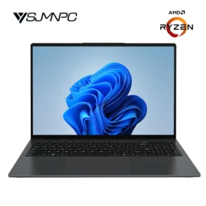 YSJMNPC New AMD Ryzen™ 5 7430U 16 Inch Gaming Laptop IPS Screen 2*DDR4 MAX 64GB 2*SSD 2TB Windows11 Fingerprint Notebook WI-FI 5