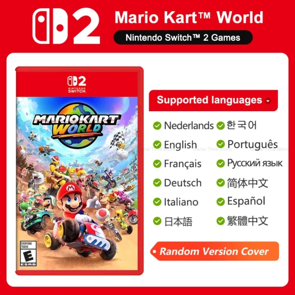 Nintendo Switch 2 Mario Kart World Juegos Games Deals 100% Official Physical Game Card Racing Party Genre Game Only for Switch 2