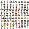 City Characters Building Blocks Mini Dolls Statues Police Firefighter Doctor Engineer Building Blocks Holiday gifts for kids