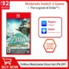 New Nintendo Switch 2 Edition The Legend of Zelda™ Tears of the Kingdom Nintendo Physical Game Card for Switch 2