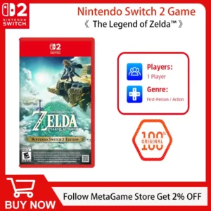 S3b38bd43d80b4c69b23153ec110d2a5eU.webp Nintendo Switch 2 Edition The Legend of Zelda™ Tears of the Kingdom Nintendo Physical Game Card for Switch 2