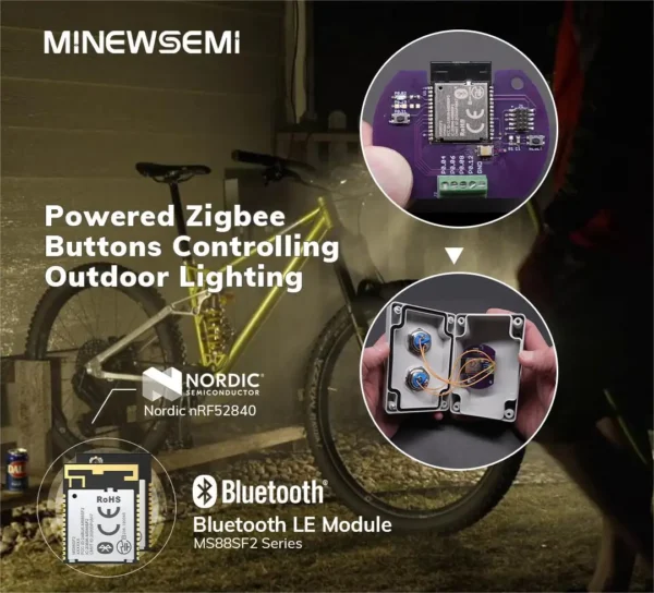 MS88SF2 Ultra-low Power Wireless BLE 5.0 Module Based On nRF52840 SoCs Offers The Perfect Solution for Bluetooth Connectivity