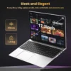 ACEKAMAS 17.3" Laptop Computer Celeron N5095 16GB DDR4 1TB SSD Windows 11 Notebook PC Gamer Fingerprint Office Laptops Portable
