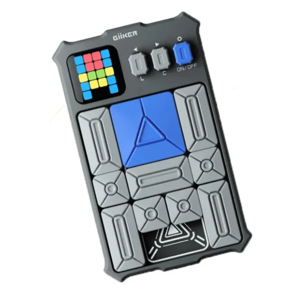 Giiker Super Slide Huarong Road Smart Sensor Game 500+ Levelled UP Brain Teaser Puzzles Interactive Fidget Toys For Kids Gifts