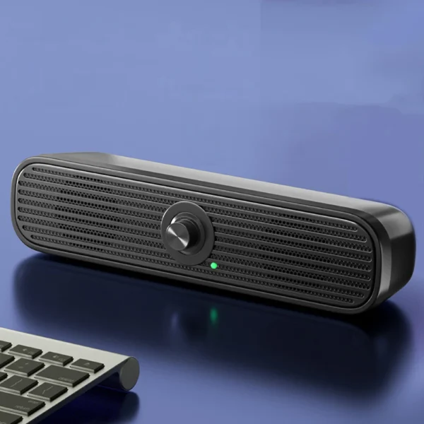 Surround Sound Bar Wired Computer Speakers Stereo Subwoofer Soundbar for Desktop Laptop PC TV Mini Speaker Home Theater System