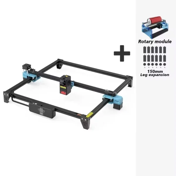 TWO TREES TTS pro 20W Desktop Home Use Industrial Grade FAC+SAC Beam Laser 418*418mm Work Area portable laser engraving machine