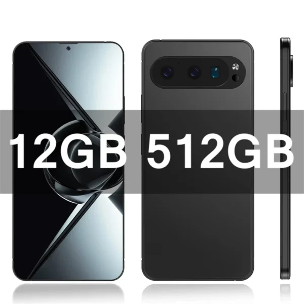 Smartphone Global Version 7 Pixel 9 Pro XL.3inch 22G+2TB   Snapdragon8 gen4 10core Android15 72+108MP 4G/5G Cellphone   Mobile P