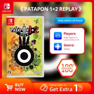 Nintendo Switch Game - PATAPON 1+2 REPLAY - 100% Original Switch Games Card for Switch OLED Lite