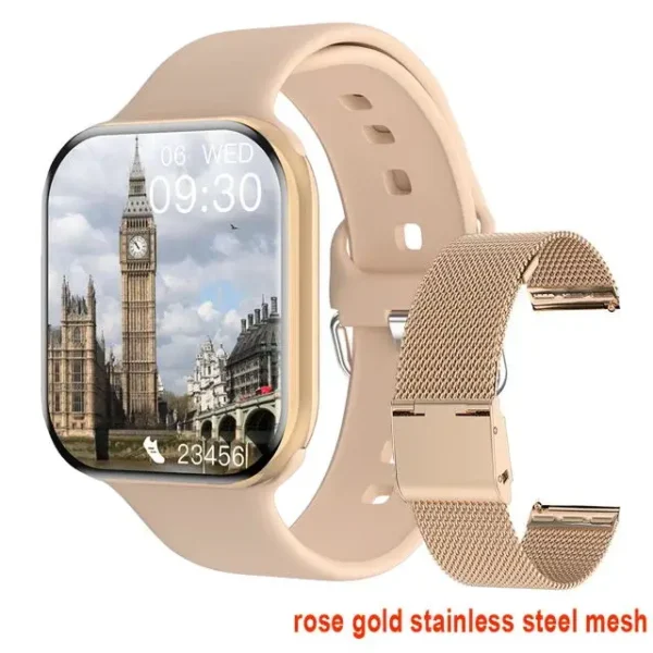 2025 For Apple GPS Watch 10 Smart Watch NFC Men HD AMOLED Memory Music 3D Surround Bluetooth Call Waterproof Smartwatch Woman