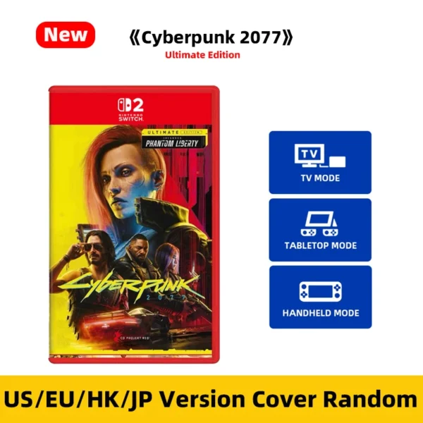 Nintendo Switch 2 Cyberpunk 2077 Ultimate Edition Games Deals 100% Official Physical Game Card Action Genre Game for Switch 2