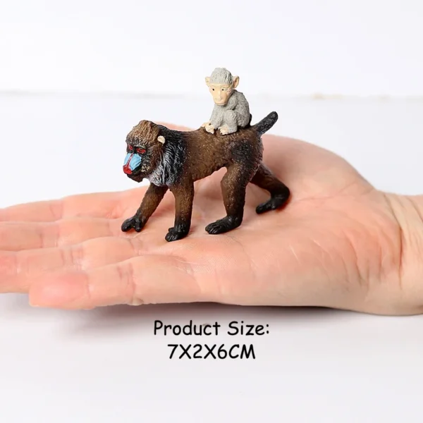Plastic Monkey Model Toys Ape Gorilla Chimpanzee Figures Forest Animal Figurines Action Figure Children Toys Games Kids Gifts