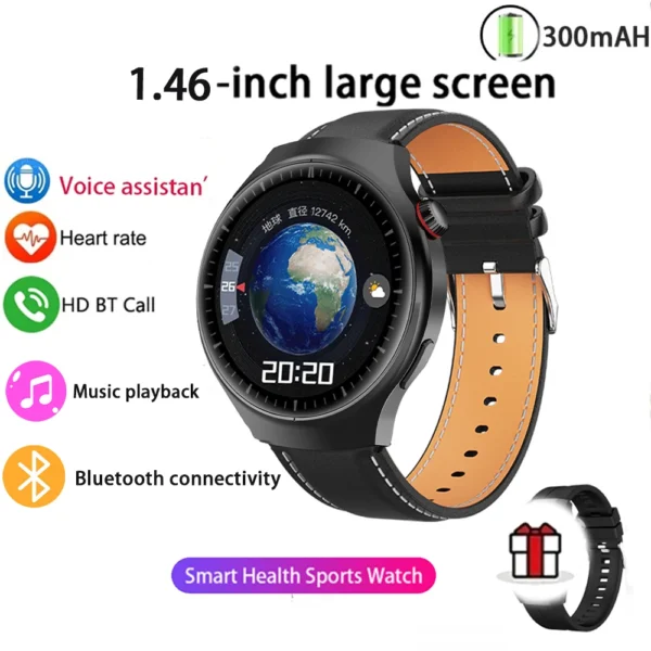 2025 New Men Smart Watch NFC Watch S10 Pro GPS 360*360 HD Screen AMOLED Heart rate BT Call Health Monitoring Women Smartwatches