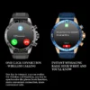 New Men Smart Watch Business AI Voice Assistant Durable Health Monitoring Waterproof Bluetooth Call For Android IOS Smartwatches