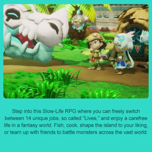 Nintendo Switch 2 FANTASY LIFE i The Girl Who Steals Time Juegos Games Deals Nintendo Physical Game Card RPG Game for Switch 2