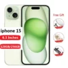 S4632c38b57954c2a949e2efcbe6f8f990.webp 98% New Original iphone 15 128/256GB 6.1-inch super retina XDR display A16 bionic chip Dual ESIM 4800 million pixels main camera