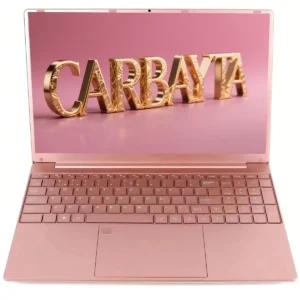 S46577a0df72d4c36bf530461ef85cad28.webp Windows 11 Pro 11th Gen Celeron N5095 Laptop Max 32GB RAM 2TB SSD Dual WiFi (2.4G/5.0G) Bluetooth, and A Chic Pink Keyboard