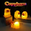 S468557c4275a43d59f18fda7235be90b3.webp 2025 New Hot selling cute cartoon Capybara night light, cute style light, soft and glowing bedside companion, children's gift