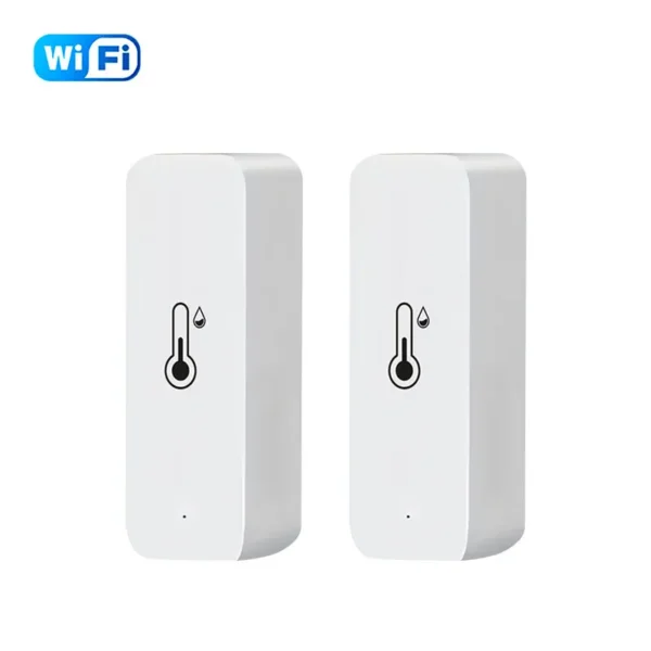 S487258b531004c439a6f3113bd5a3ed9O.webp Tuya Wifi/Zigbee Temperature And Humidity Sensor Indoor Thermometer Smart Life Control For Home Work With Alexa Google Assistant
