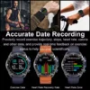 2025 New Military Smart Watch 860Mah Battery GPS Compass 10ATM Waterproof Tactics Sport 4GB Memory BT call Smart Watches For Men