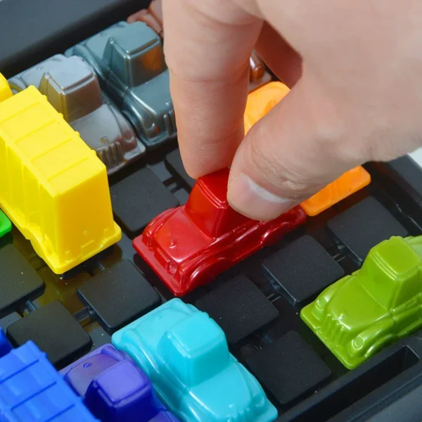 Children's Puzzle Traffic Rush Hour Game Racing Rush Hour Car Huarong Road Reasoning Desktop Toy Logical Thinking Clearance Game