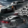 RC Drift Car 1:24 Remote Control Car for Kids 20KM/H 4WD High Speed RC Cars with LED Lights Extra Drifting Tires Vehicle for Kid