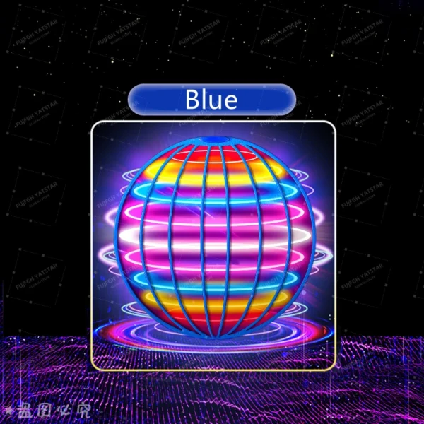 Magic Flying Ball Pro Mini Lighting With LED Lights Remote Control Hand Controlled Boomerang Spinner Toys for Adults Kids Gifts