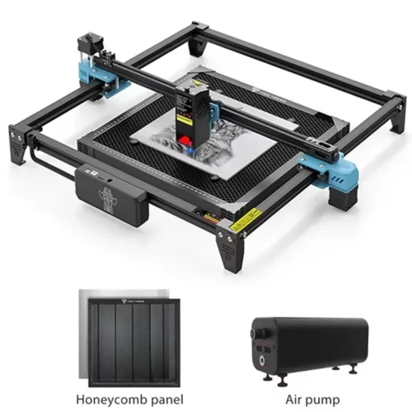 New Twotrees TTS-20 PRO 20W Powerful Laser Engraver Machine APP Wifi Control Metal Laser Engraving Cutting Machine for Arcylic W