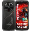 DOOGEE V40 5G Rugged Phone 12GB RAM 512GB ROM Gaming Smartphone dimension 7300 6.78 120Hz Display 108MP to Camera NFC 8680mAh