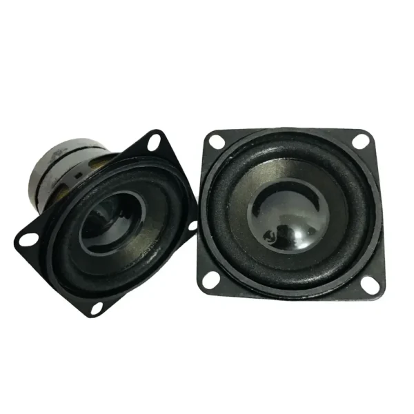 2Pcs 2 Inch 4 Ohm 10W Speakers Audio Portable Full Range Sound Dual Magnetic Loudspeaker DIY Home Theater Sound System Speaker