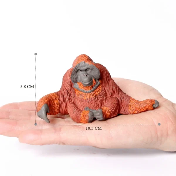 Plastic Monkey Model Toys Ape Gorilla Chimpanzee Figures Forest Animal Figurines Action Figure Children Toys Games Kids Gifts