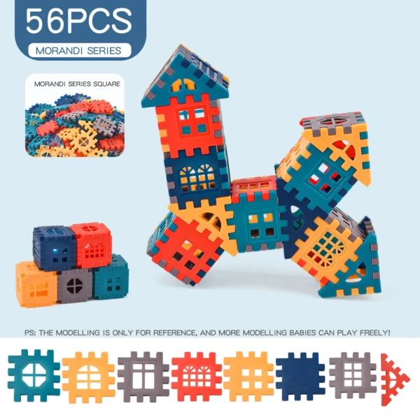 Large size building blocks, children's puzzle blocks, wall and window models, puzzle pieces, gifts for boys and girl