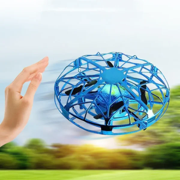 Colorful Anti-collision Flying Helicopter Magic Hand UFO Ball Aircraft Sensing Mini Induction Drone Kids Electric Toy Gift