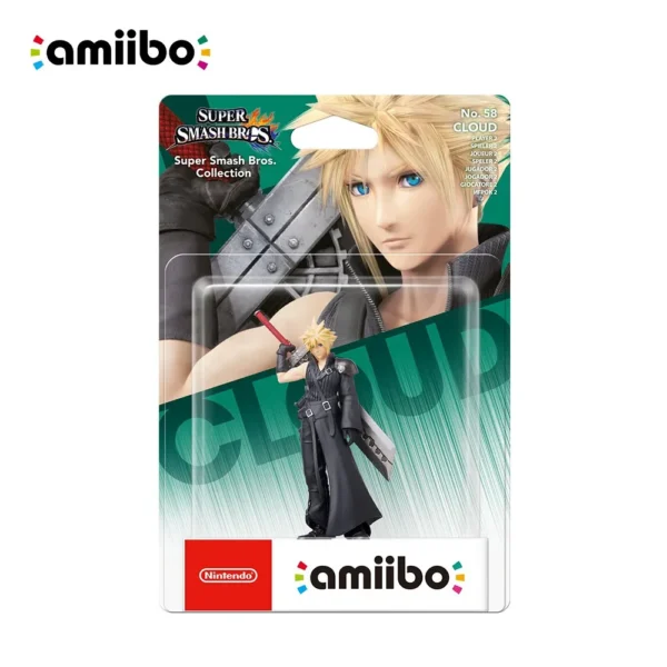 Nintendo Amiibo  - Cloud Player 2 /Cloud - for Nintendo Switch Game Console Game Interaction Model