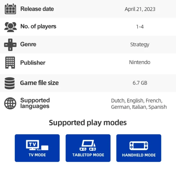 Nintendo Switch Game Deals - Advance Wars 1+2 Re-Boot Camp - Games Cartridge Physical Card for Switch OLED Lite