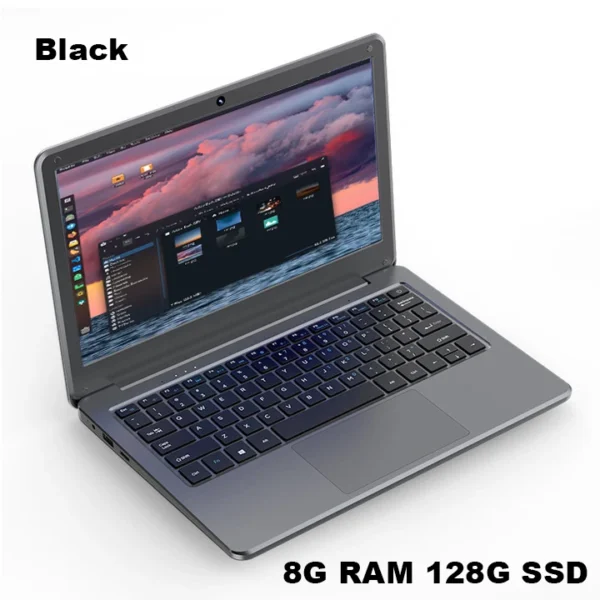 BYONE 11.6 Inch Mini Laptop Intel N4000 Cheap laptop 8GB RAM 256GB SSD Student Office Small Portable Netbook With WIFI Bluetooth