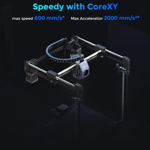 Creality K1 SE 3D Printer 600mm/s High-Speed Auto Leveling Direct Extruder Quick-swap Tri-Metal Nozzle K1 Upgrade 3D Printer