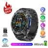 2025 New T-Rex Tactical Smartwatch Built-in GPS Offline Map 4GB Memory 5ATM IP69K Swimming Waterproof Men Militray Smart Bracele