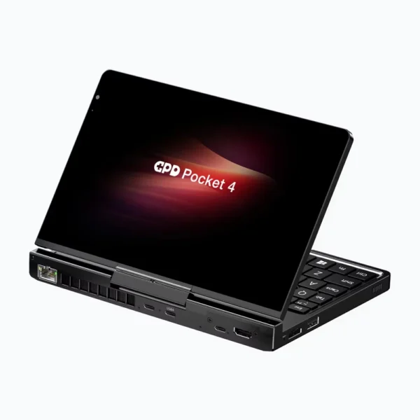 GPD Pocket 4 Mini Laptop 8.8-inch AMD AI 9 HX 370 64GB RAM Portable Mini PC 2TB NVMe flipped 180° business Laptop Computer