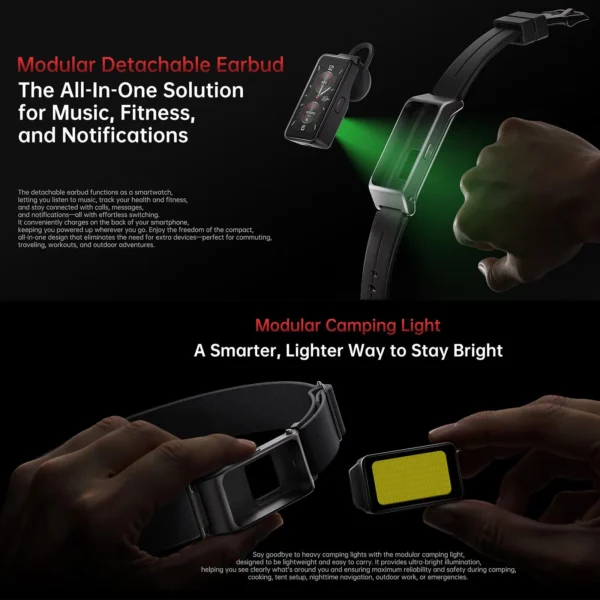 Oukitel WP300 5G Rugged 36GB+512GB 120W Android15 Mobile Phone 16000mAh 6.78" FHD+ 108MP Camera Modular detachable Earbud Phone