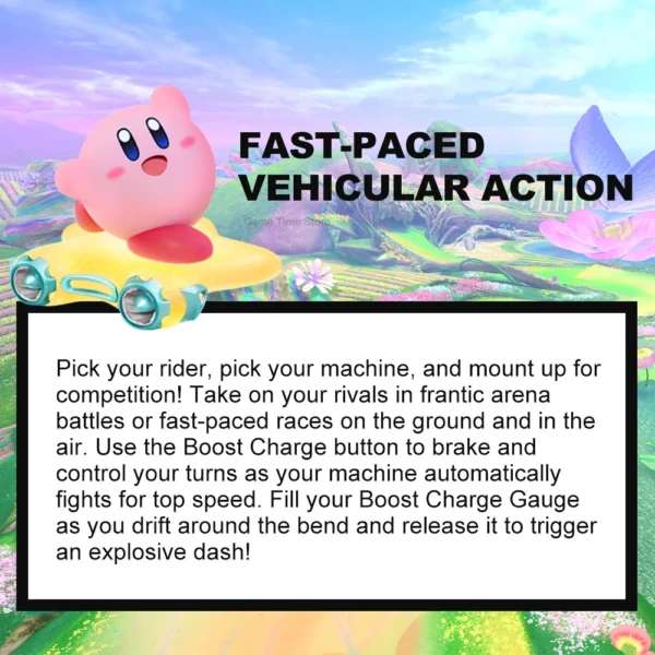 Nintendo Switch 2 Kirby Air Riders Juegos Games Deals 100% Original Physical Game Card Support 1-4 Players Action Game for NS2