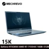 MECHREVO 15K 15.6 Inch Geforce RTX 3050 AMD R7-7435HS DDR5 165Hz FHD Wifi6 BT5.2 16GB 512GB Gaming Gamer Notebook Laptop