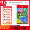 Nintendo Switch 2 Game  -Kirby and the Forgotten Land  + Star-Crossed Worldr - NS2 Switch Game Card